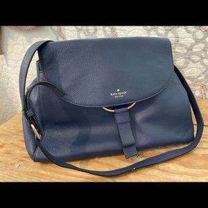 Large Kate Spade purse - Navy Blue
